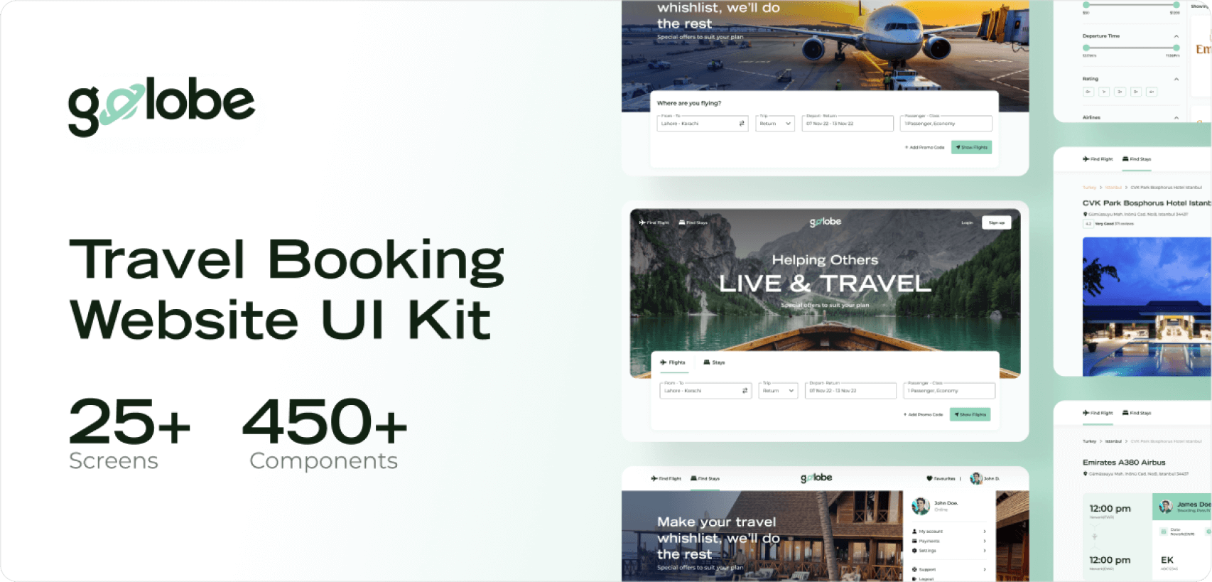 Travel agency website